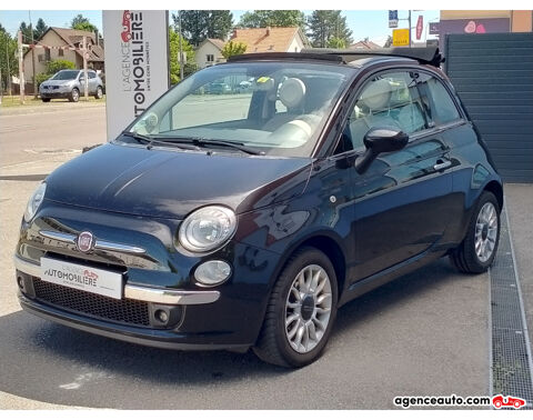 500 C CABRIOLET 1.2 8v 69ch LOUNGE S/S 2010 occasion 90400 Danjoutin