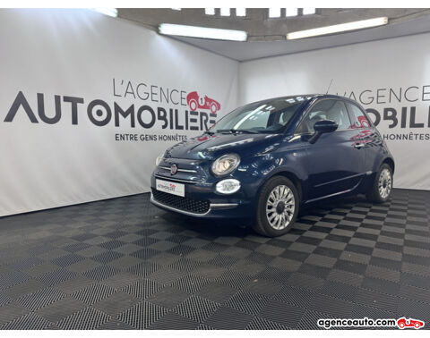 Fiat 500 0.9 85 ch TwinAir S/S Lounge (Toit ouvrant) 2019 occasion Lisieux 14100
