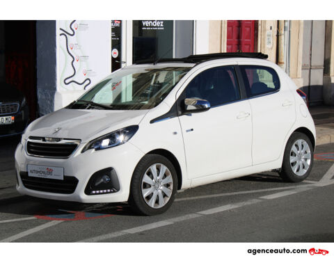 Peugeot 108 1.0 VTI 70 TOP STYLE ( Moteur à chaîne, Toit ouvrant panoram 2017 occasion Sète 34200