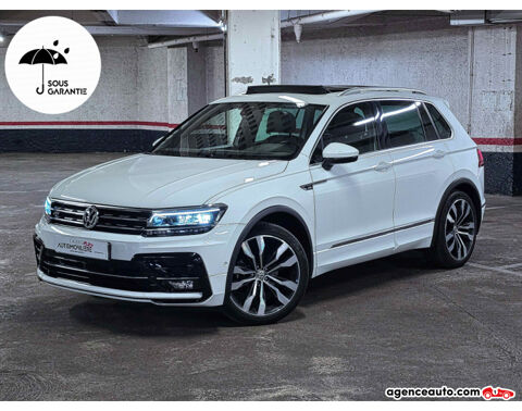 Volkswagen Tiguan II 2.0 TDi 150 BlueMT Black R-Line DSG7 2019 occasion Lyon 69008