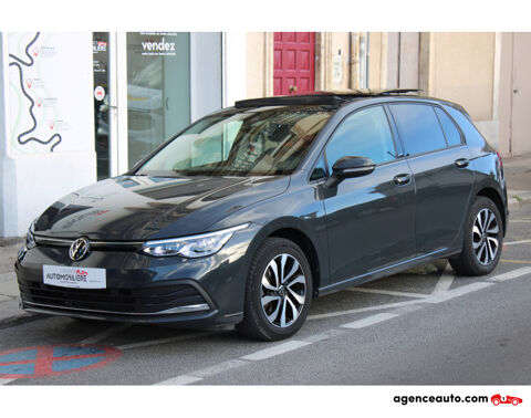 Volkswagen Golf 1.5 E-TSI 130 OPF ACTIVE DSG BVA ( Toit ouvrant panoramique, 2022 occasion S&egrave;te 34200