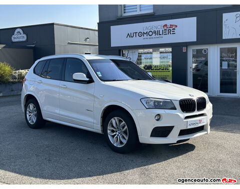 BMW X3 20d 184 CV X-DRIVE BVA8 Pack M Int&eacute;rieur / Ext&eacute;rieur (F25) 2011 occasion Audincourt 25400
