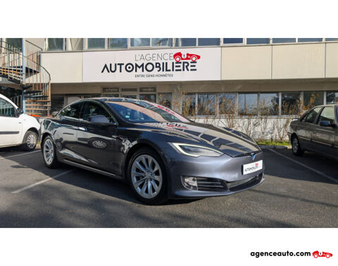 Model S TESLA MODEL S 100D AWD 2017 Semi autonome batterie quasi neu 2017 occasion 91120 Palaiseau