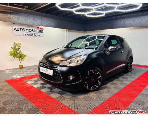 Citro&euml;n DS3 1.6 THP 156CV Sport Chic � Finition Sport Chic - Noire Mat 2011 occasion Montceau-les-Mines 71300