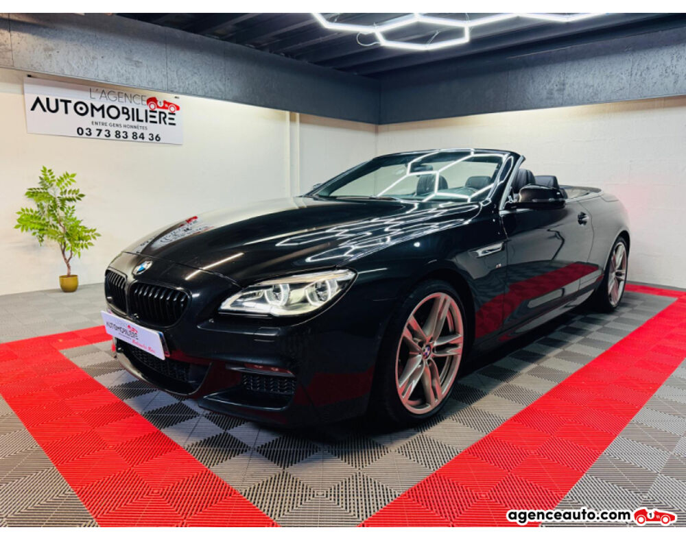 S&eacute;rie 6 Cabriolet (F13) 640dA 313ch Luxe 2016 occasion 71300 Montceau-les-Mines