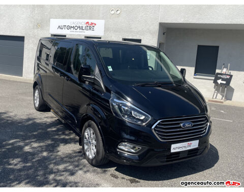 Ford Tourneo VU CUSTOM 2.0 BVA 170 CV L2 H1 TITANIUM X équipé TPMR 2019 occasion Tresserve 73100