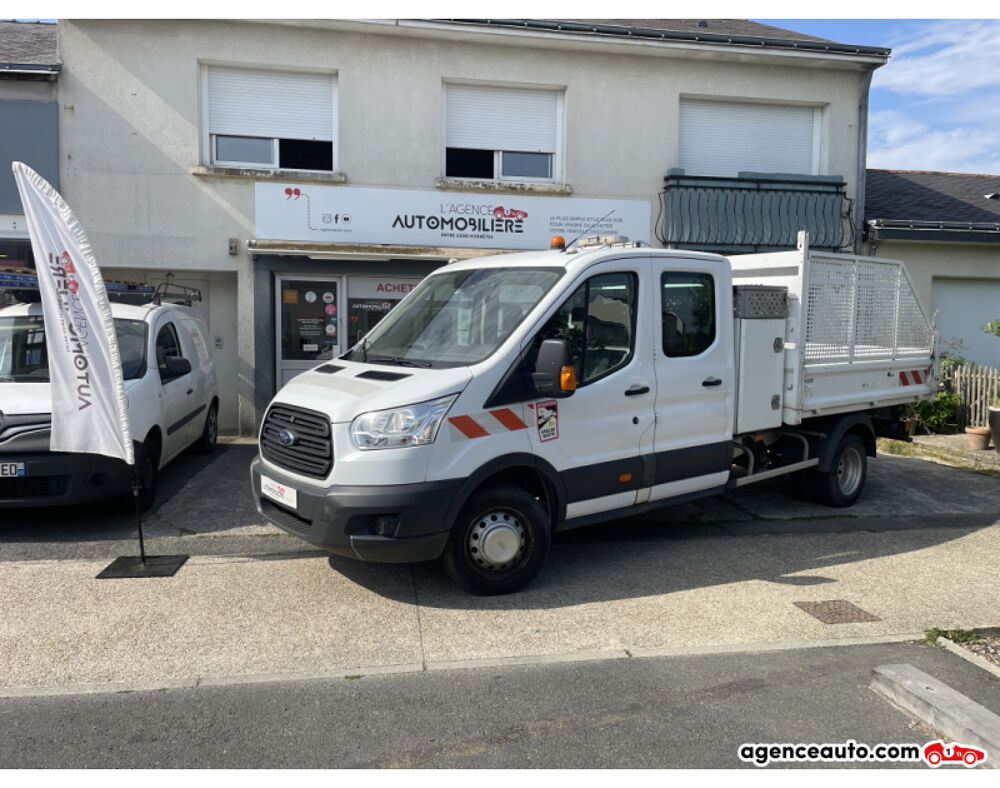 Transit Benne 3,5T 2.2 TDCi Cabine appro 125 cv - 7 places Suivi FOR 2016 occasion 49124 Saint-Barth&eacute;lemy-d'Anjou