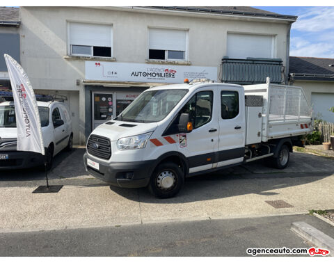 Ford Transit Benne 3,5T 2.2 TDCi Cabine appro 125 cv - 7 places Suivi FOR 2016 occasion Saint-Barth&eacute;lemy-d'Anjou 49124