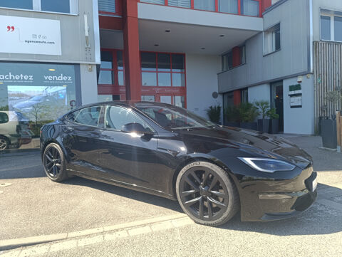 Model S II Plaid 4WD 1020 cv 100KWH - 1ERE MAIN - GARANTIE TESLA 2022 occasion 68200 Mulhouse