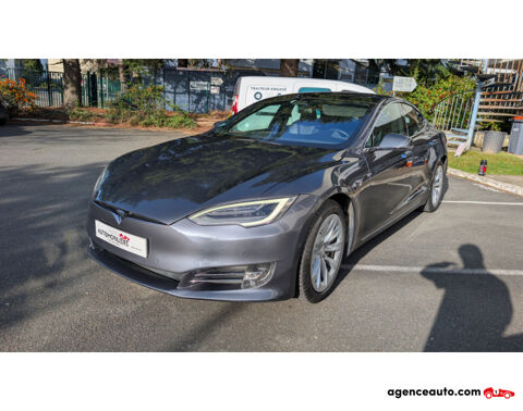Model S TESLA MODEL S 100D AWD 2017 Semi autonome batterie quasi neu 2017 occasion 91120 Palaiseau