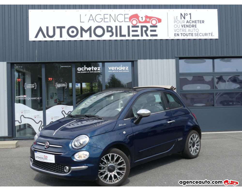 500 HYBRID CABRIO Phase 3 1.0 BSG 12V Mhd 69 cv 2022 occasion 14400 Nonant