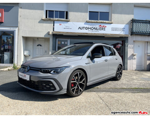 Volkswagen Golf 8 2.0 TDI SCR 200CH GTD DSG7 - gris nardo - Toit ouvrant 2023 occasion Saint-Barthélemy-d'Anjou 49124