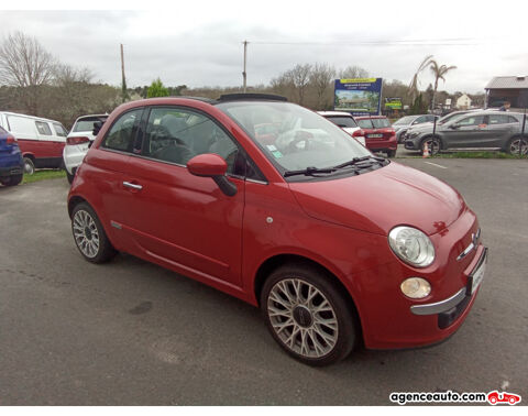 Fiat 500 1.2 70 LOUNGE 2015 occasion Quimper 29000