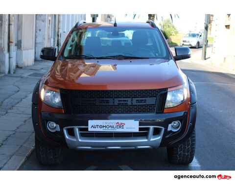 Ranger DOUBLE CABINE 3.2 TDCI 200 WILDTRAK 4X4 BVA ( Radar Arr, Mot 2014 occasion 34200 S&egrave;te
