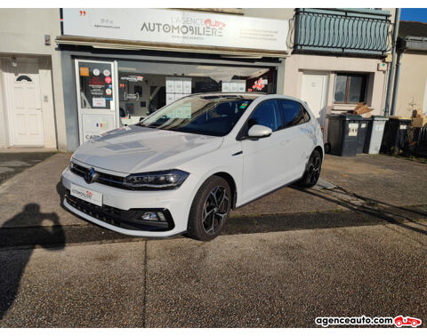 Volkswagen Polo VI 1.0 TSI R LINE DSG7 116 cv Boîte auto Toit ouvrant panora 2018 occasion Saint-Barthélemy-d'Anjou 49124