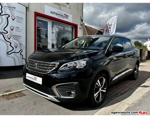 Peugeot 5008 1.5 BlueHDi 130 ch ALLURE 7 Places / Int&eacute;rieur cuir / Apple 2018 occasion Sainte-Marguerite 88100