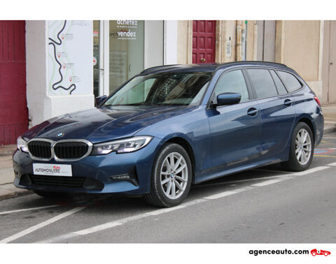 BMW S&eacute;rie 3 TOURING 2.0 318 D 150 - LOUNGE BVA ( Radar Arr, GPS, Moteur 2021 occasion S&egrave;te 34200