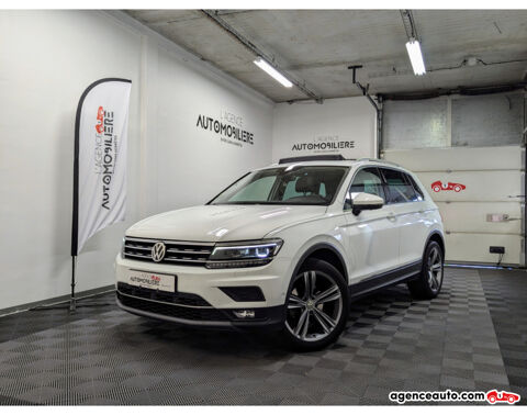Volkswagen Tiguan II 2.0 TDI 150 BLUEMOTION TECHNOLOGY CARAT DSG7 + TOIT OUVRA 2018 occasion Cergy 95800