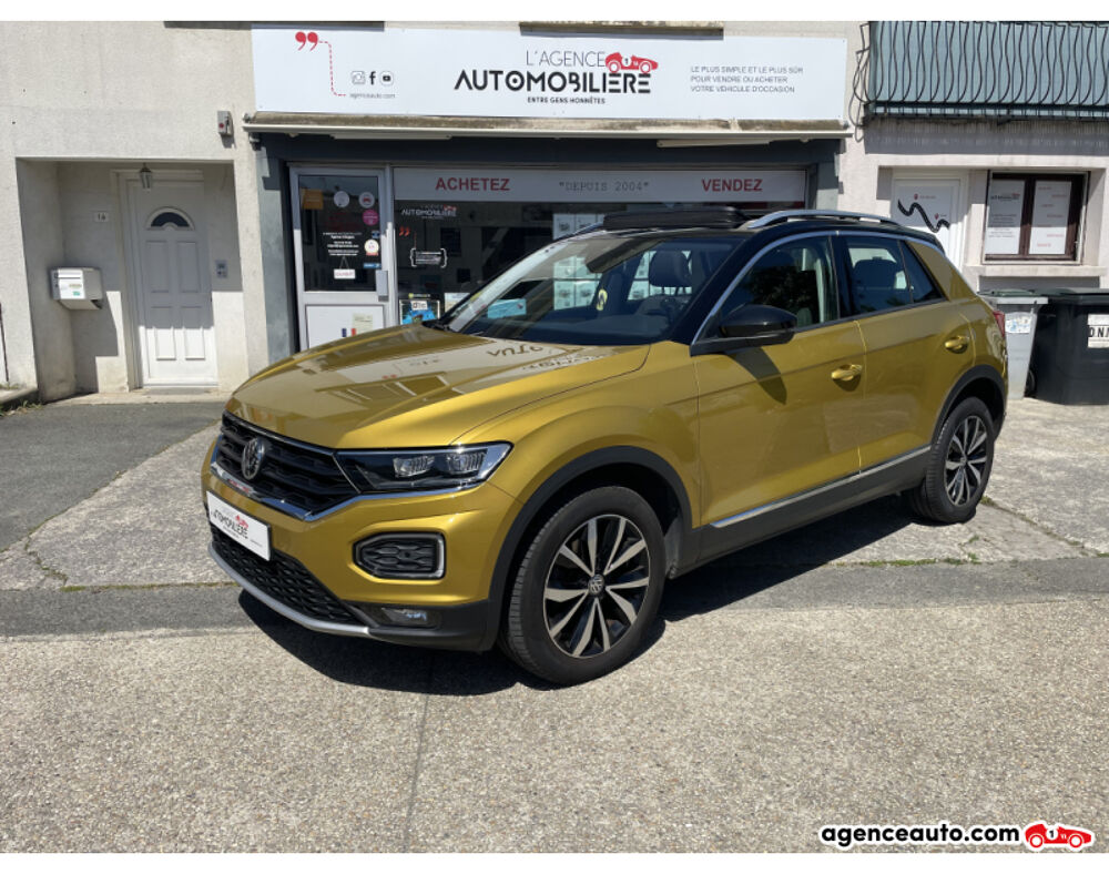 T-ROC 1.6 TDI 115 cv - IQ Drive - Suivi Volkswagen 2019 occasion 49124 Saint-Barth&eacute;lemy-d'Anjou