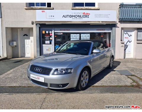 Audi A4 Cabriolet 2.4i V6 170cv - Pack Plus - Faible kilométrage 2003 occasion Saint-Barthélemy-d'Anjou 49124