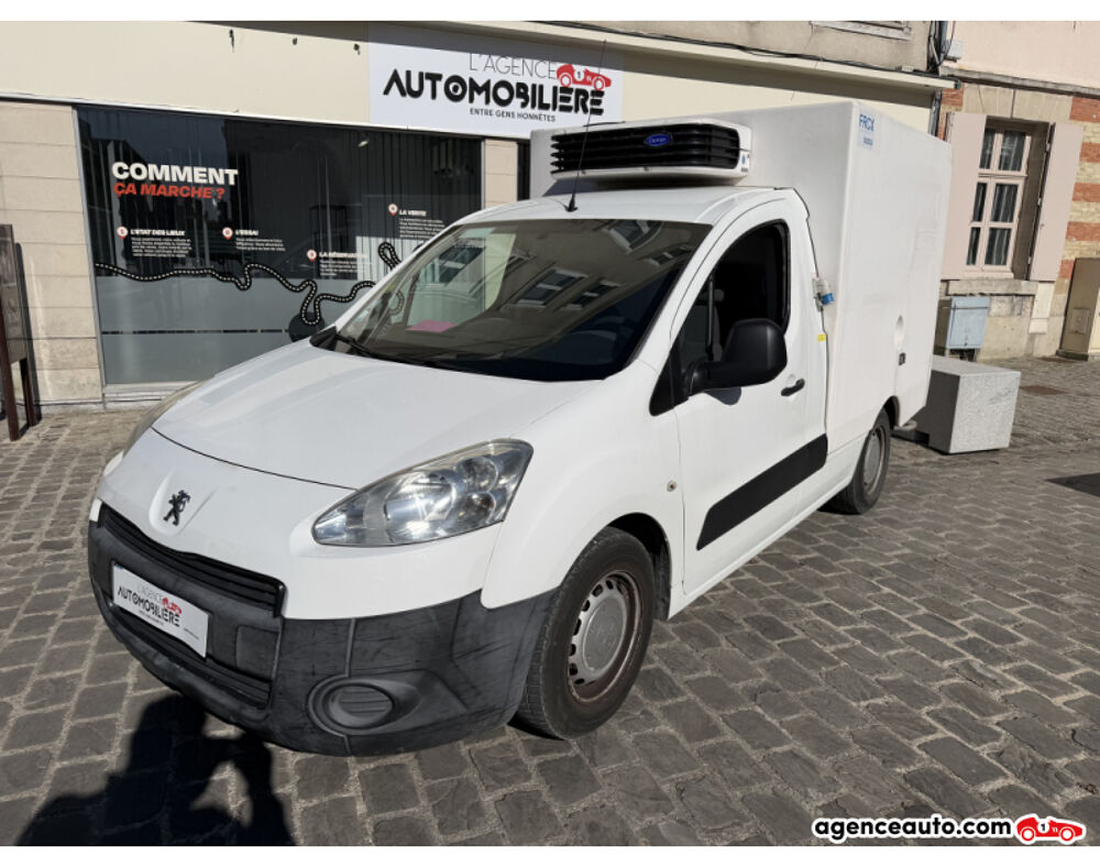 Partner 1.6 HDi 8V FAP 90 cv voiture frigorifique garantie 12 mois 2012 occasion 51000 Ch&acirc;lons-en-Champagne