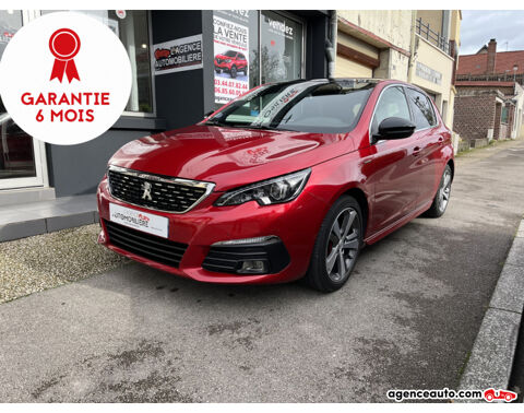 Peugeot 308 1.2 PURETECH 130 GT LINE EAT8 toit panoramique carplay 2019 occasion Beauvais 60000