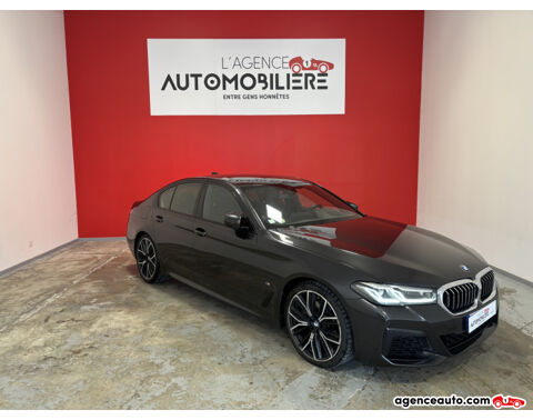 BMW S&eacute;rie 5 520 D BVA8 MILD HYBRIDE 190 CV PACK M INTERIEUR ET EXTERIEUR 2020 occasion Chambray-l&egrave;s-Tours 37170