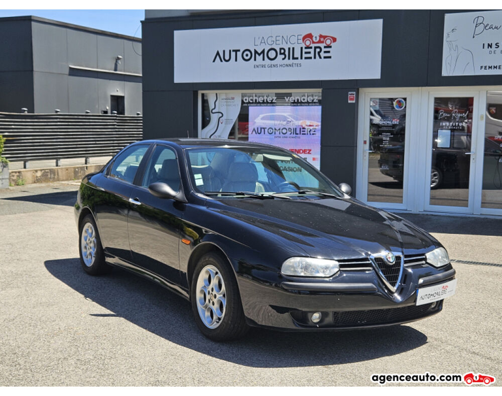 156 2.0 Twinspark 150 cv ( Int&eacute;rieur Cuir gris Momo Grigio ) 2001 occasion 25400 Audincourt