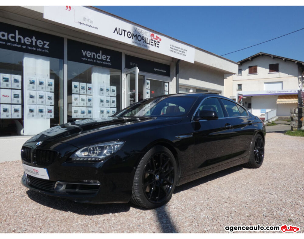 Série 6 650i Gran Coupe 4.4 V8 BiTurbo 450 Luxe BVA 2012 occasion 74140 Sciez