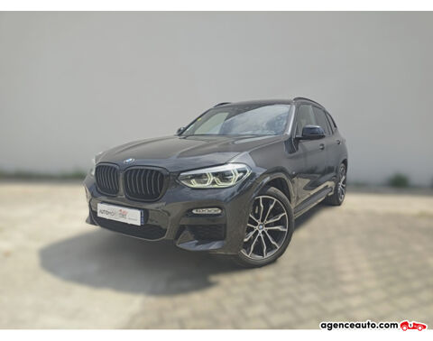 BMW X3 2.0 D 190 M-SPORT XDRIVE BVA CARBONESCHWARZ GARANTIE 12 MOI 2019 occasion Castries 34160