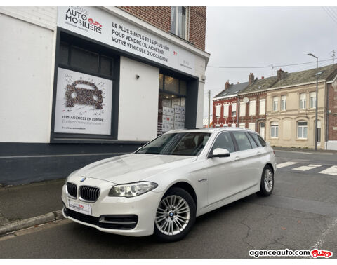 BMW S&eacute;rie 5 (F11) TOURING 520D 184 ZF8 LOUNGE - TOIT OUVRANT - SI&Egrave;GE CHA 2015 occasion Cambrai 59400