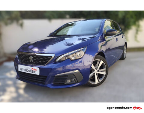 Peugeot 308 1.6 BLUEHDI 120 GT LINE EAT6 DISTRI OK // CARPLAY 2018 occasion Castries 34160