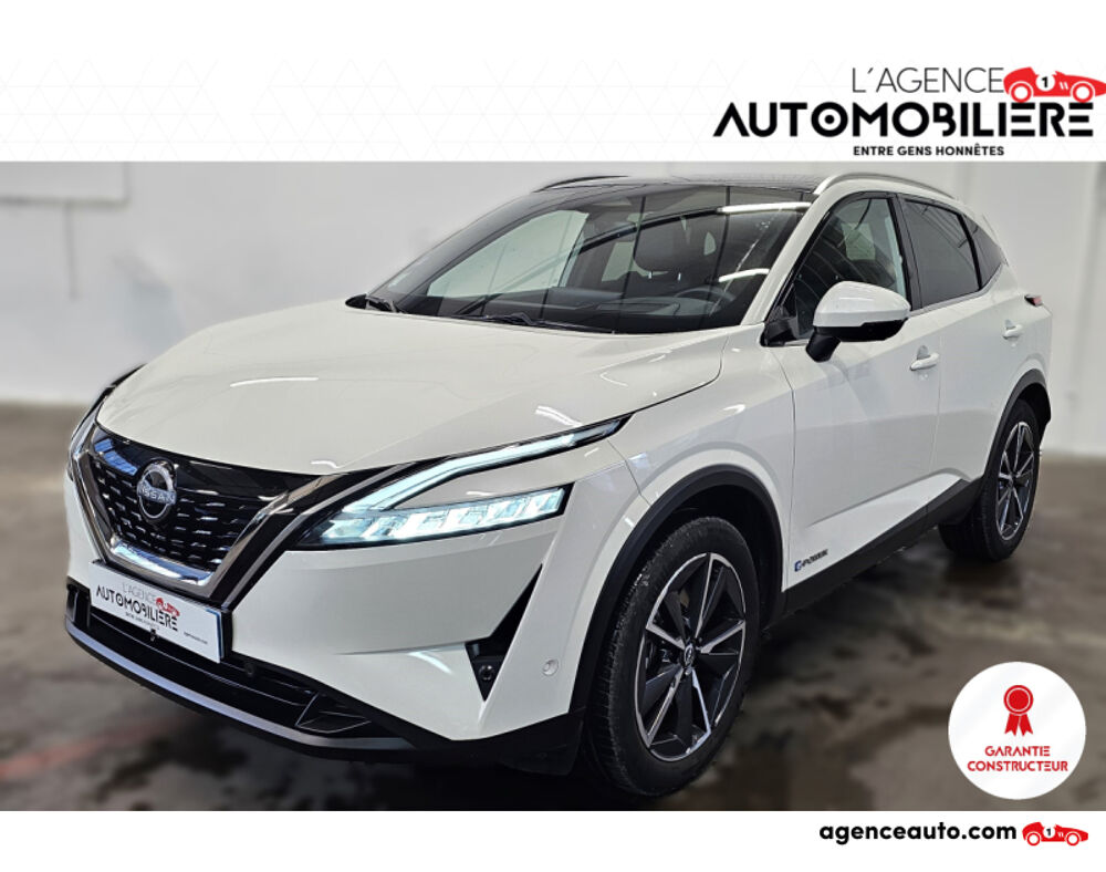 Qashqai 1.5 E-POWER 190H 160 TEKNA 2WD BVA - 1ere main - SUIVIS NISS 2023 occasion 71500 Louhans