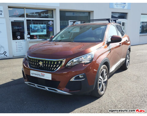 Peugeot 3008 GENERATION-II 1.6 BLUEHDI 120 ALLURE EAT BVA START-STOP - OR 2017 occasion Blois 41000