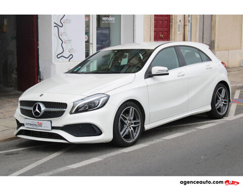 Mercedes Classe A 1.6 180 120 PACK AMG 7G-DCT BVA ( Moteur à chaîne, Caméra de 2017 occasion Sète 34200