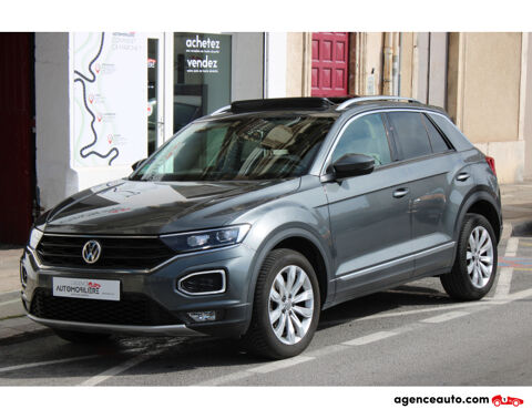 Volkswagen T-ROC 1.5 TSI 150 EVO CARAT (Toit ouvrant panoramique, Caméra de r 2019 occasion Sète 34200