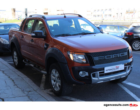 Ranger DOUBLE CABINE 3.2 TDCI 200 WILDTRAK 4X4 BVA ( Radar Arr, Mot 2014 occasion 34200 S&egrave;te