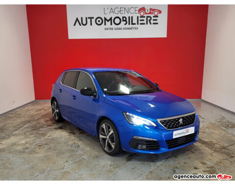 Peugeot 308 PEUGEOT II 130 S&S GT EAT8 - BLEU VERTIGO - DISTRIBUTION 2020 occasion Chambray-l&egrave;s-Tours 37170
