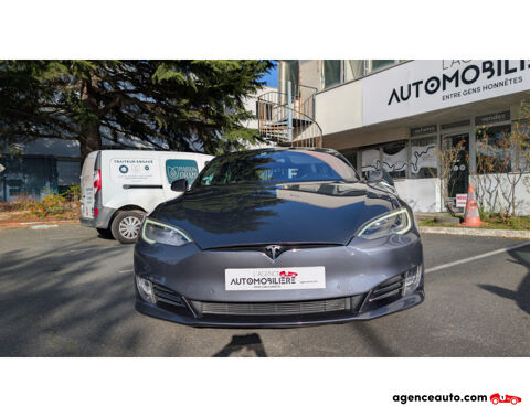 Model S TESLA MODEL S 100D AWD 2017 Semi autonome batterie quasi neu 2017 occasion 91120 Palaiseau