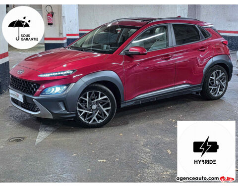 Hyundai Kona Hybrid 1.6 GDi 141H Ex&eacute;cutive DCT 2022 occasion Lyon 69008