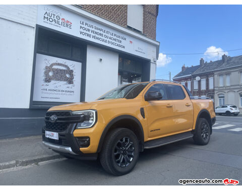 Ford Ranger DOUBLE CABINE 3.0 ECOBLUE V6 240 WILDTRAK BVA10 GARANTIE CON 2023 occasion Cambrai 59400