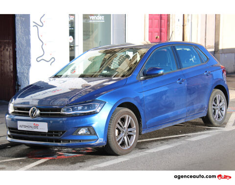 Volkswagen Polo 1.0 TSI 95 CARAT DSG BVA ( Carplay, Entretien Volkswagen, Ca 2021 occasion S&egrave;te 34200
