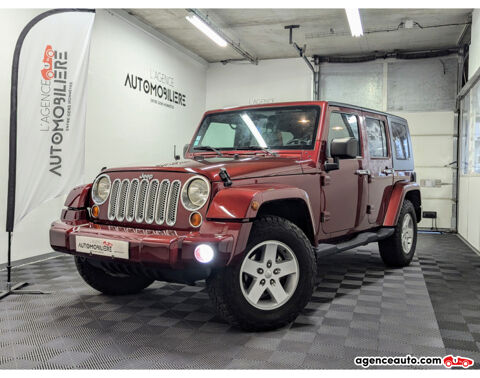Jeep Wrangler III 2.8 CRD 177 UNLIMITED SAHARA BVA 5P 2008 occasion Cergy 95800