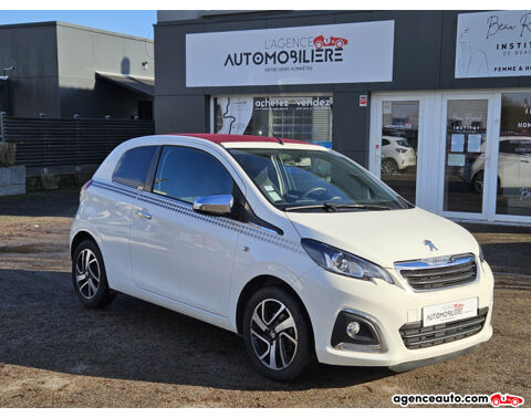 Peugeot 108 1.2 VTI 82 CV ALLURE TOP 1 ERE MAIN 2014 occasion Audincourt 25400