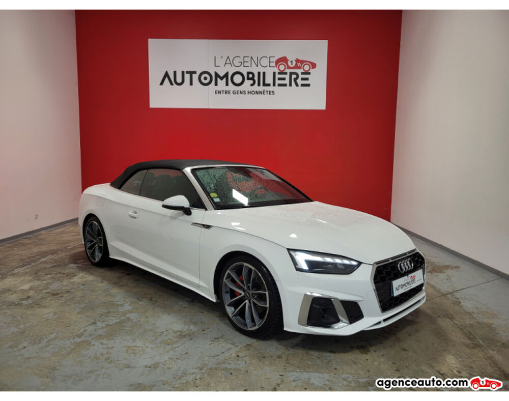 A5 CABRIOLET 40 TDI 204CV STRONIC 7 SLINE 2021 occasion 37170 Chambray-l&egrave;s-Tours