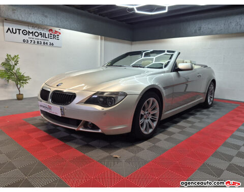 BMW S&eacute;rie 6 (E64) CABRIOLET 630CIA 258 PACK LUXE 2005 occasion Montceau-les-Mines 71300