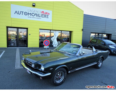Ford Mustang GT V8 4.7 L ( 289 ci ) CABRIOLET CODE A BOITE MECA 210 cv 1966 occasion Yerville 76760