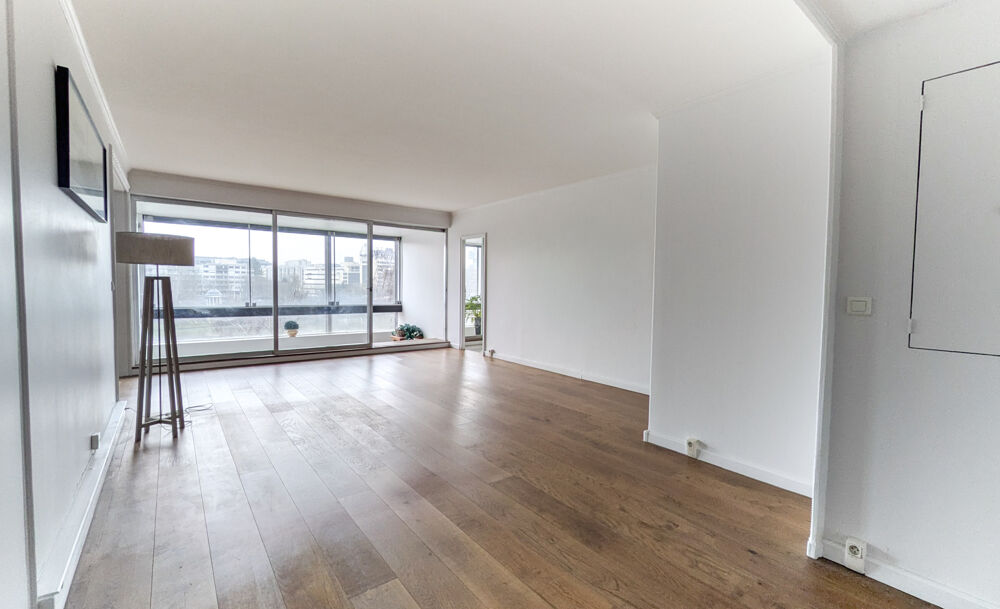 Courbevoie (quais de Seine) 65 m2 Carrez + 16 m2 de loggias  Vue Seine et Île de la Jatte  3 étage