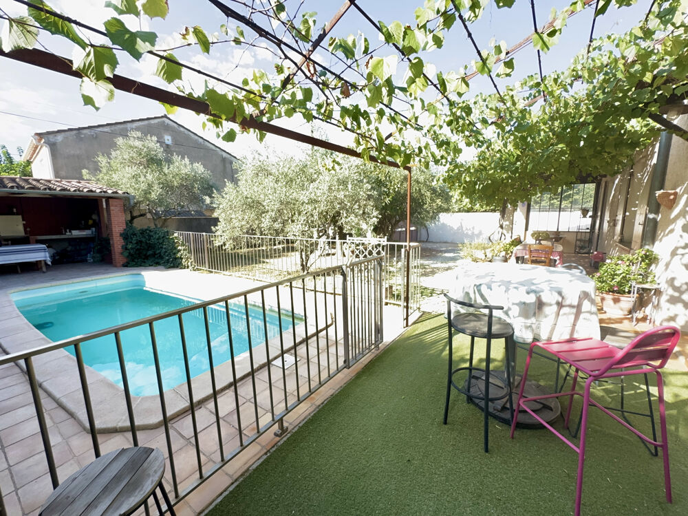 Vente Maison Belle maison 3 chambres avec piscine et cuisine d'été Sorgues