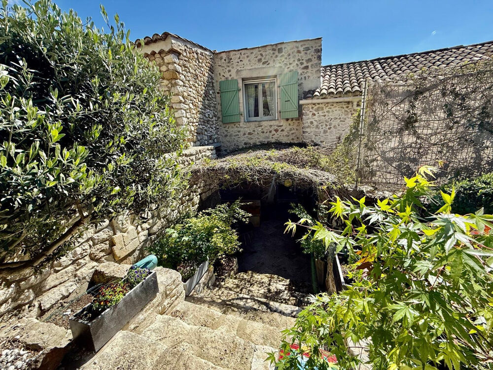 Vente Maison Isabelle DI NATALEVOUS PROPOSE EN EXCLUSIVITÉ   MAISON DE VILLAGE  EN PIERRE AVEC JARDIN  PISCINE ET DÉPENDANC Roussas
